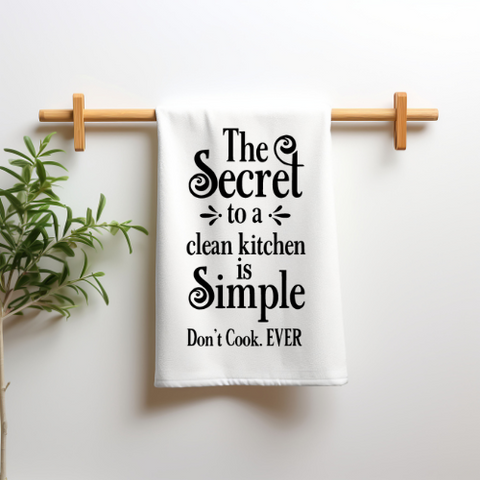 The Simple Secret Tea Towel