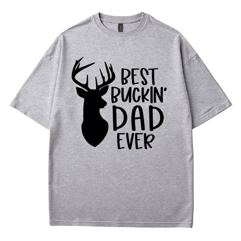 Best Buckin DAD Ever - Fathers Day T-Shirt