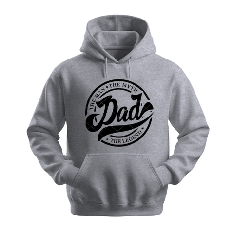 Fathers Day Hoodie-The Man-The Myth-The Legend