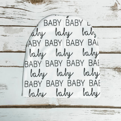 Custom Name Baby Beanie