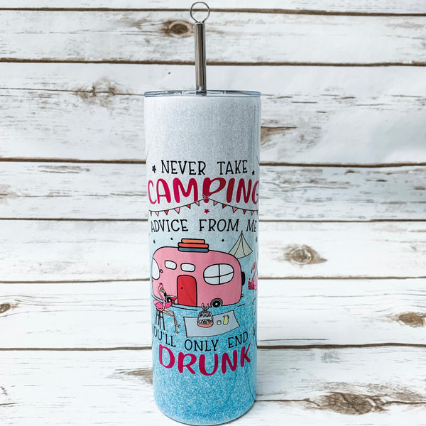Camping Advice Tumbler