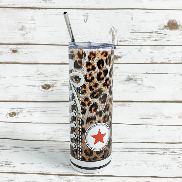 Leopard Sneaker Tumbler