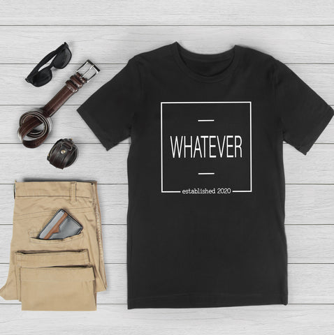 Whatever WEAR Box  Logo T-Shirt