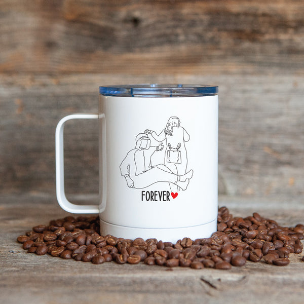 Custom Outline Travel Mug